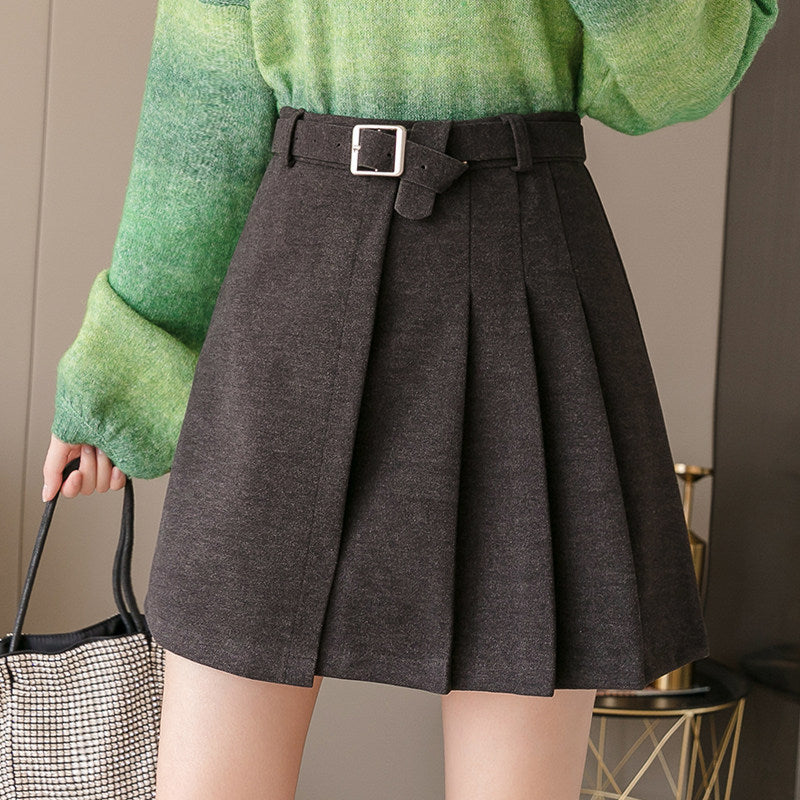 Noir Pleat Skirt