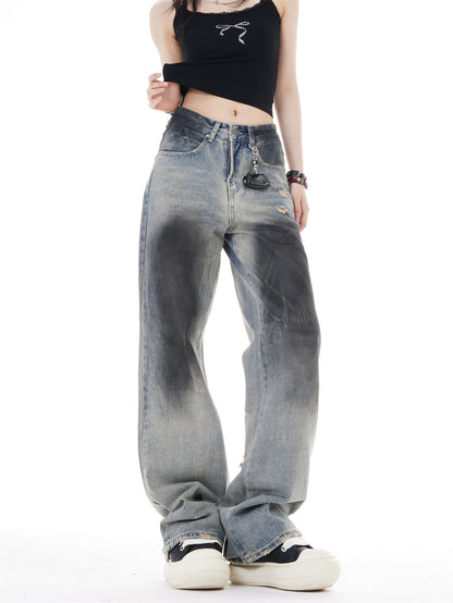 Déchiré Élevé Denim