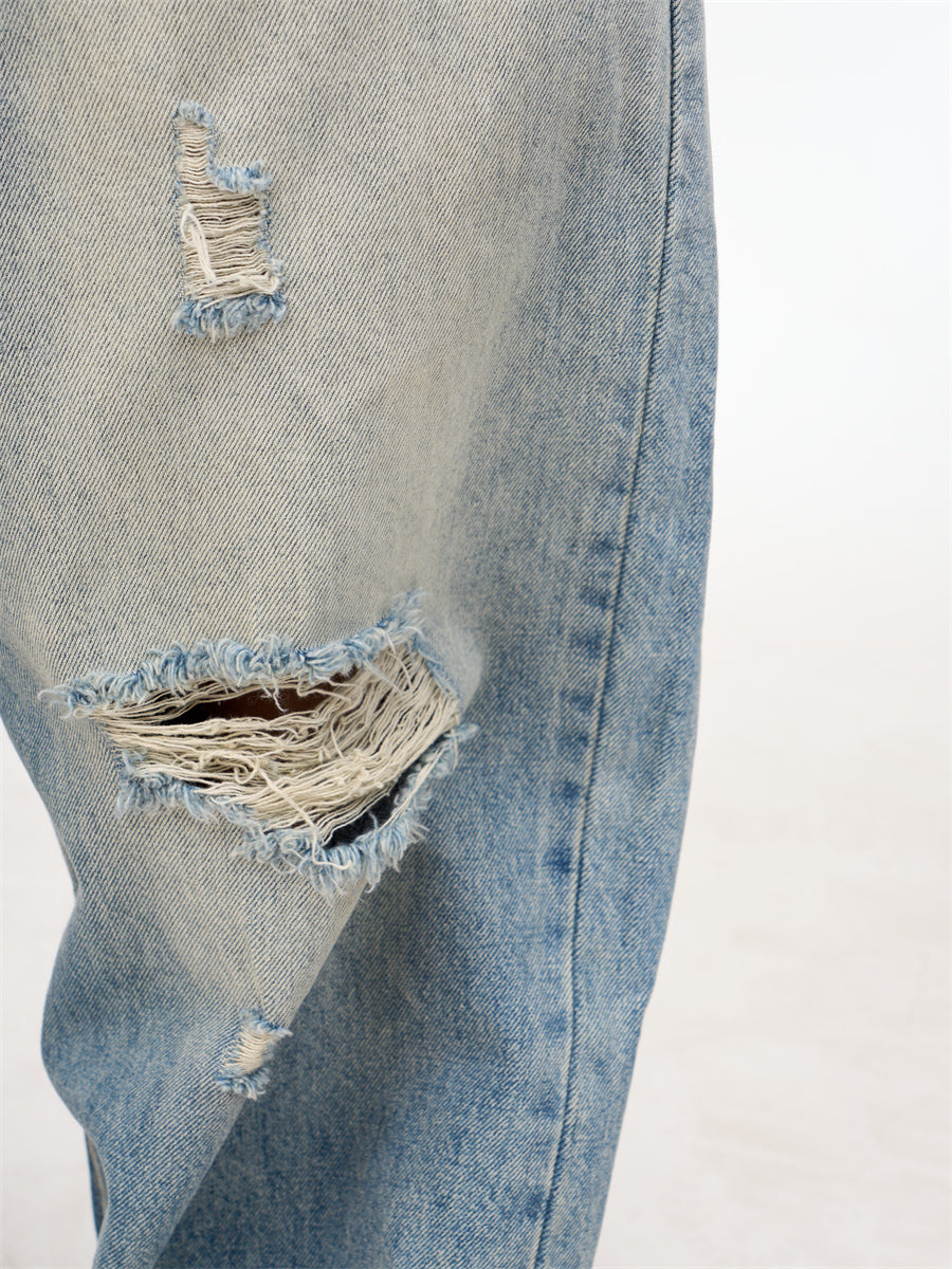 Patiné Droit Denim