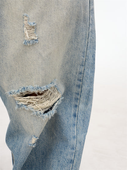 Patiné Droit Denim