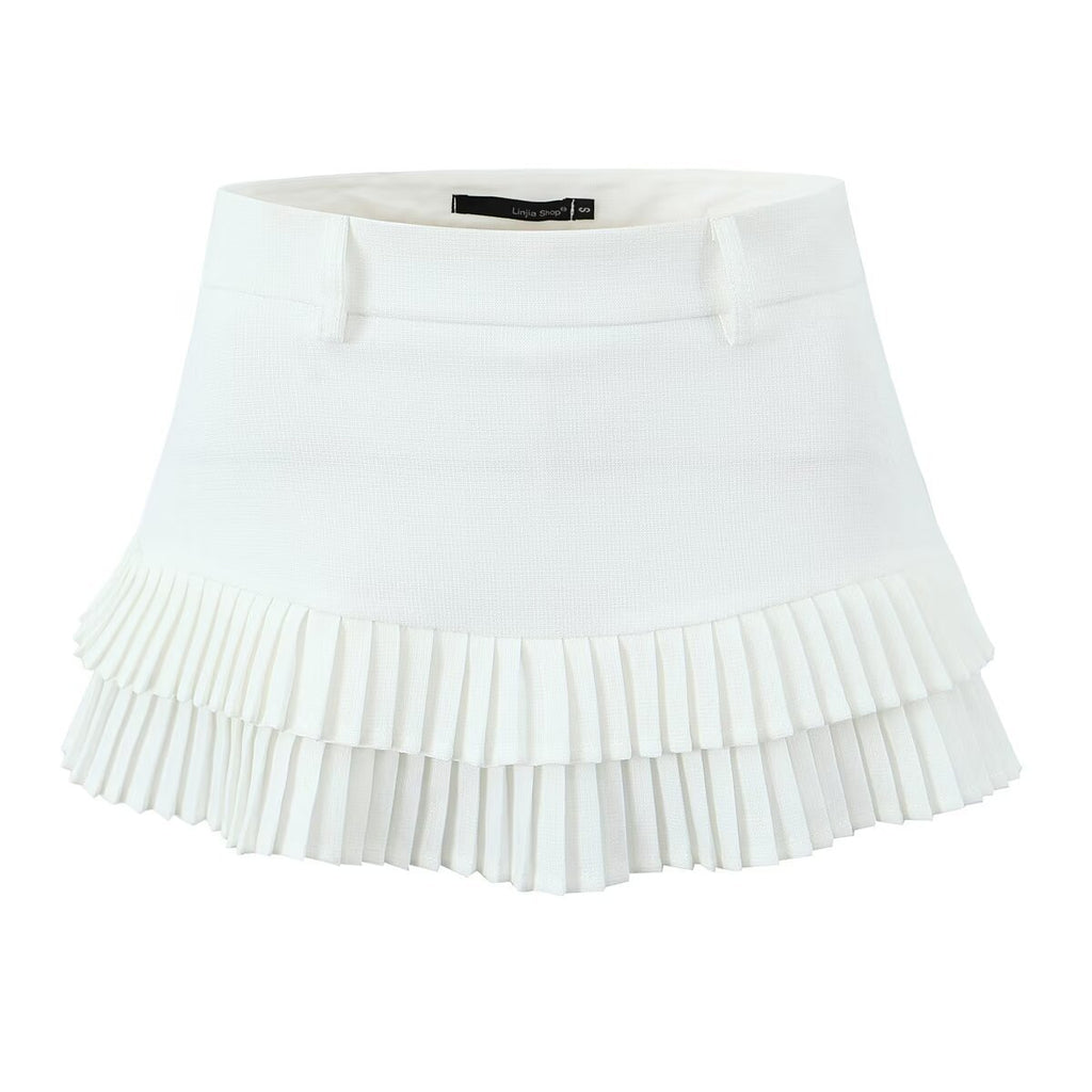 Women's Pleated Mini Skirt