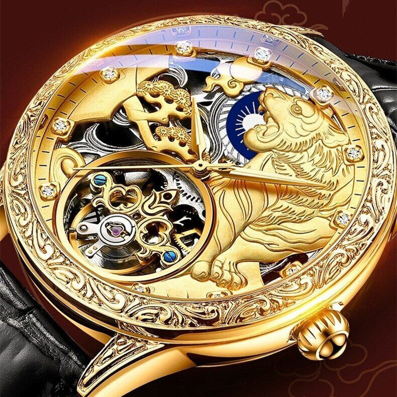 ChronoSculpt Automatic Timepiece