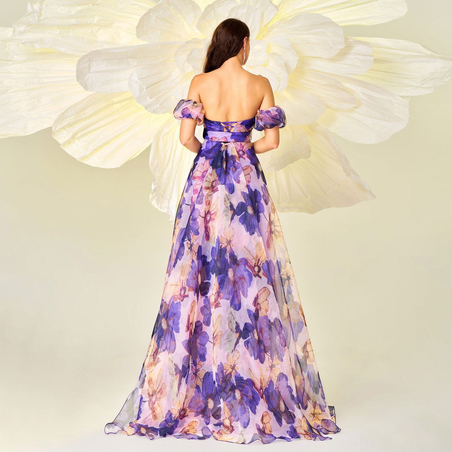 Corsage Volant