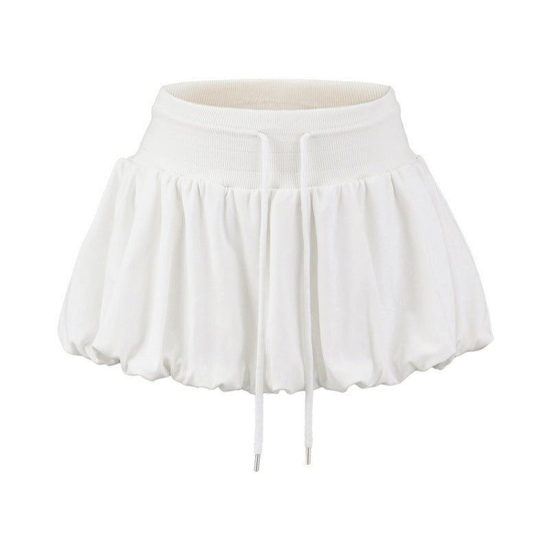 High-Waist Blossom Puff Skirt