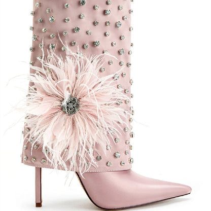Vionnet Plush Luxe Ankle Boots