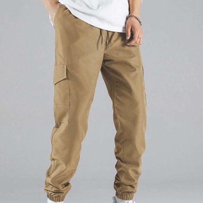 Multi-Pocket Workwear Cargo Pants - ALIZA