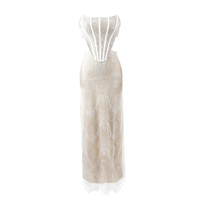 Vionnet Lace Bandage Dress