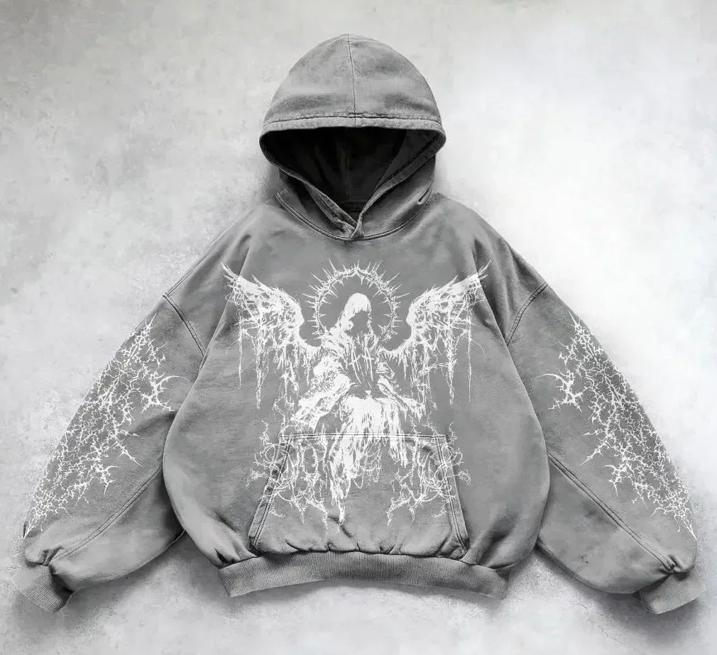 Unisex Motif Hoodie