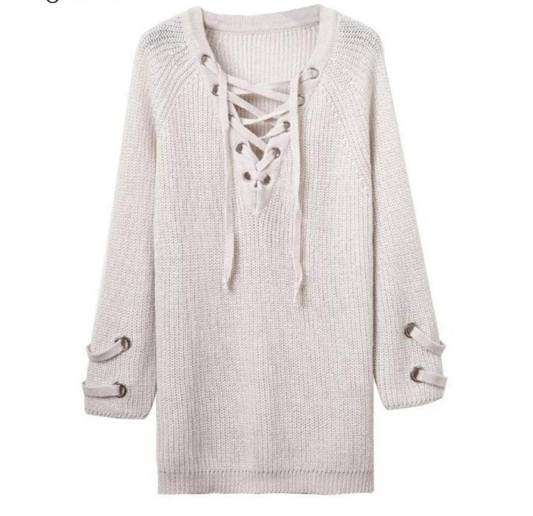 Seraphine Vellum Lace Sweater
