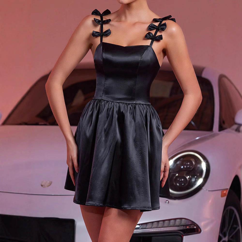 Elegant Bow Back Dress