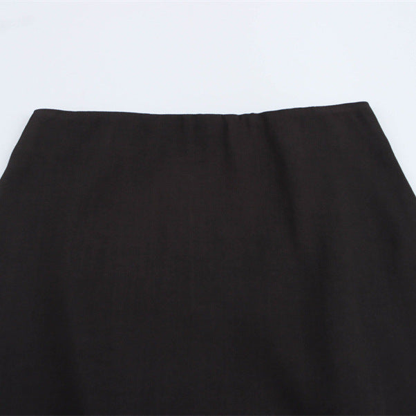 Velasca Lace Stitched Sheath Skirt