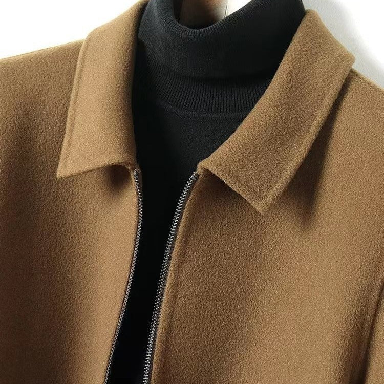 Vionnet Double-Sided Woolen Coat