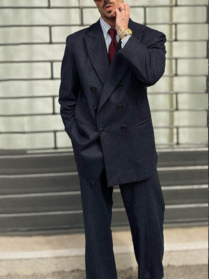 Velasca Pinstripe Double-Breasted Suit