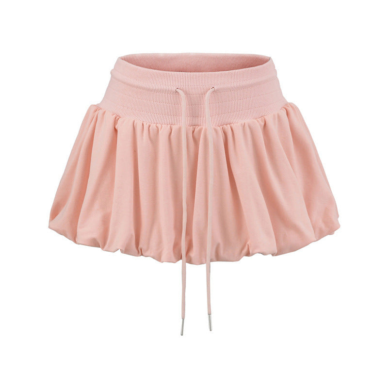 High-Waist Blossom Puff Skirt