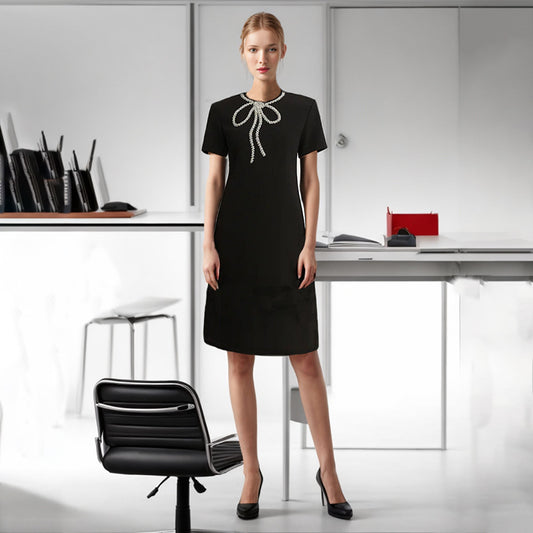 Valté Bow Luxe Dress