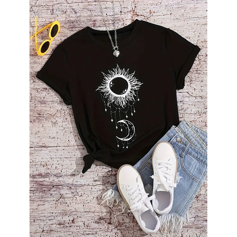 Velasca Sun-Moon Graphic Tee