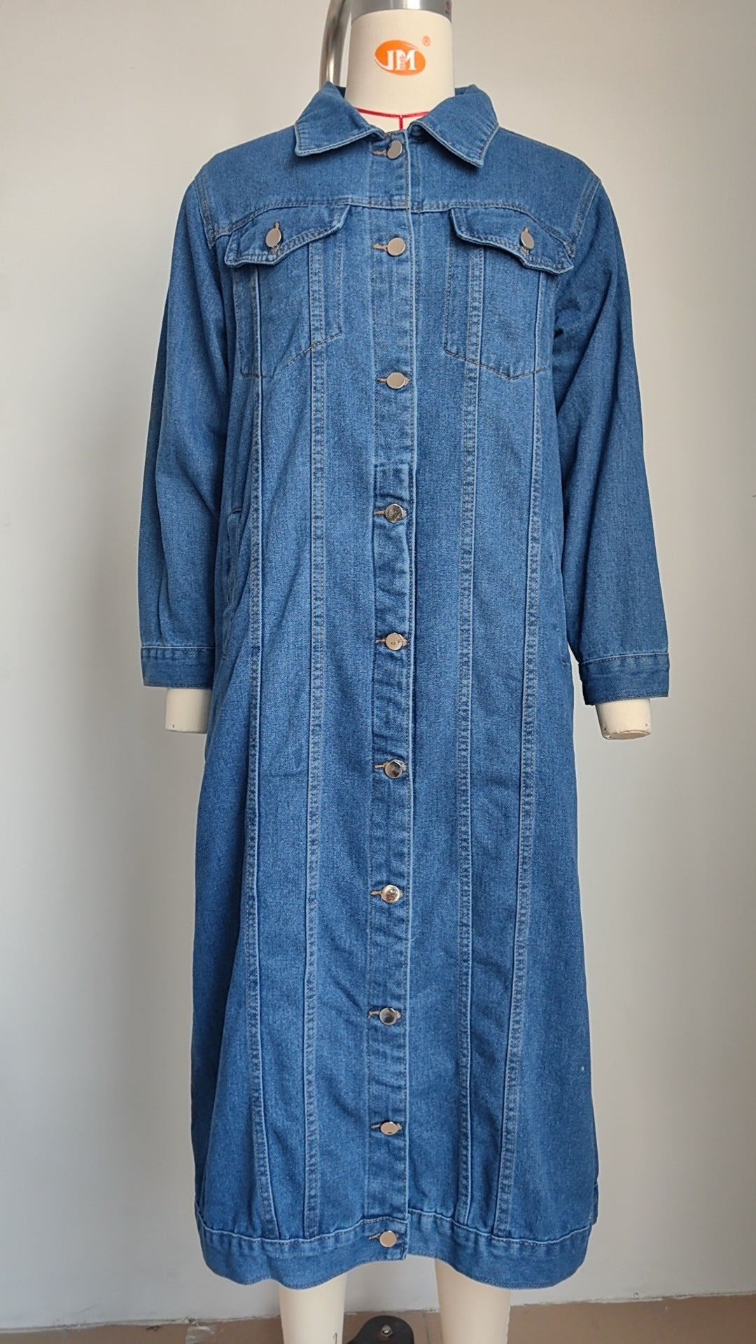 Elara Denim Longue
