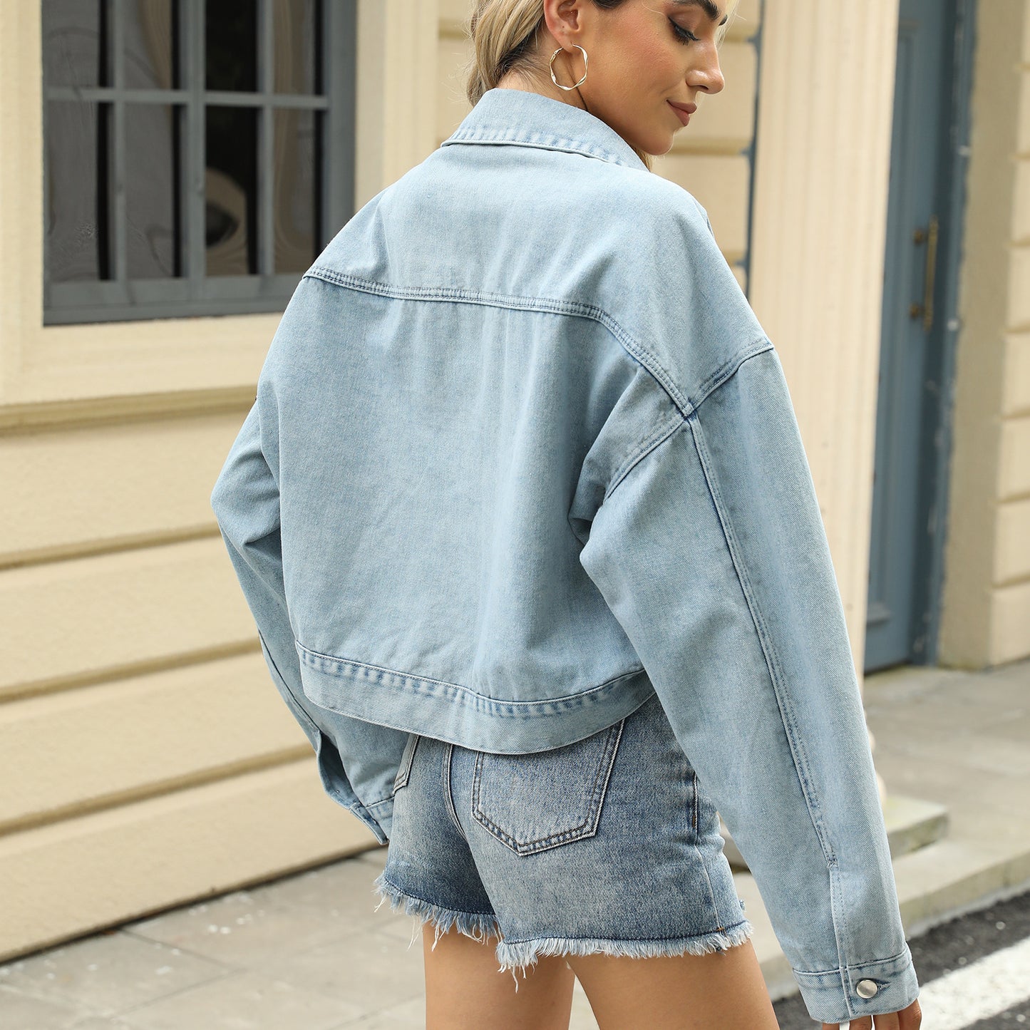 Vionna Denim Riveté