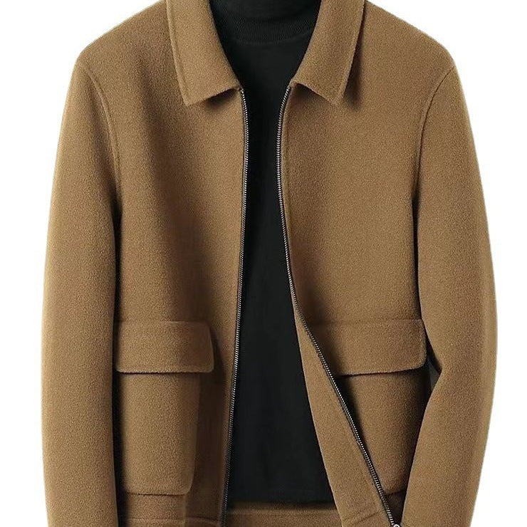 Vionnet Double-Sided Woolen Coat