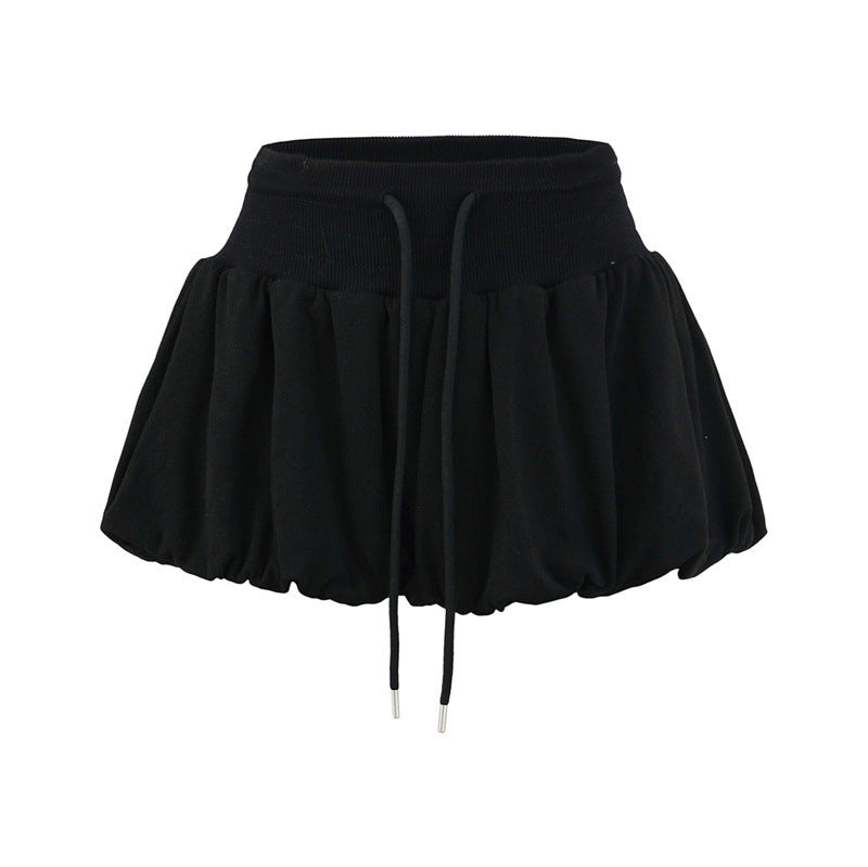High-Waist Blossom Puff Skirt