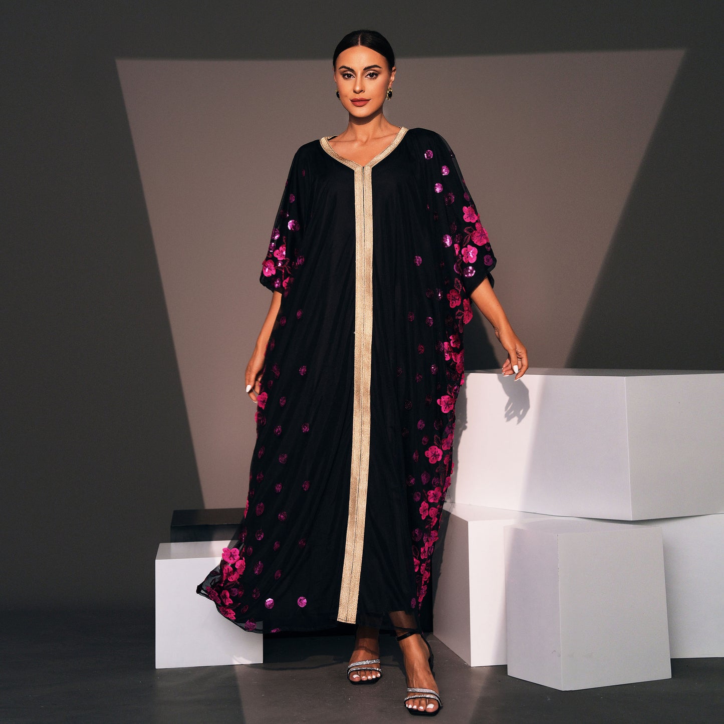 Sequin Ailé Gown