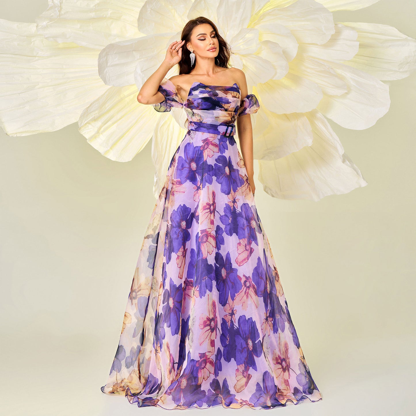 Corsage Volant