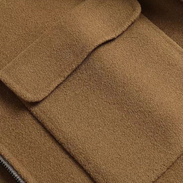 Vionnet Double-Sided Woolen Coat