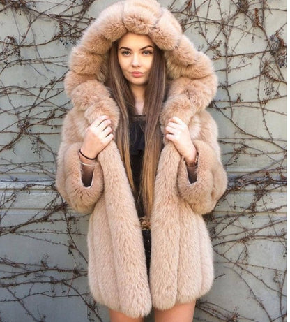 Aurelle Fourrure Capuche