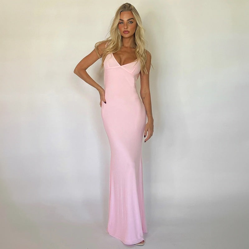 Chic V-Neck Sheath