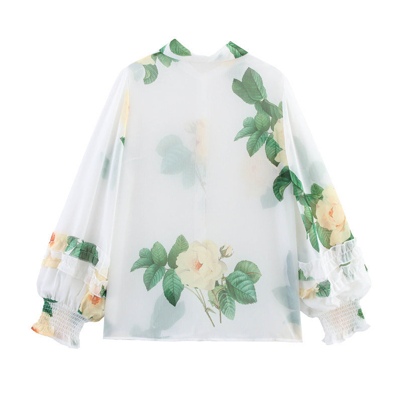 Velasca Printed Long-Sleeve Shirt