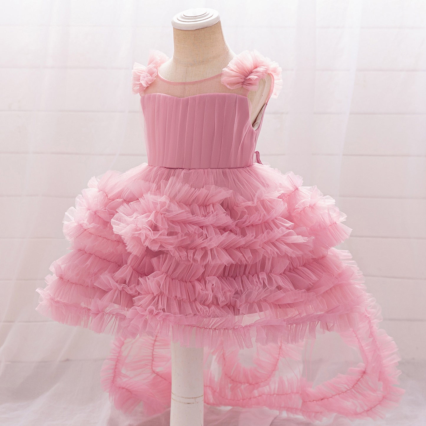 EtherealMesh Princess Gown
