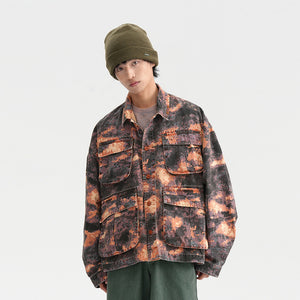 Men's Camo Tie-Dye Jacket