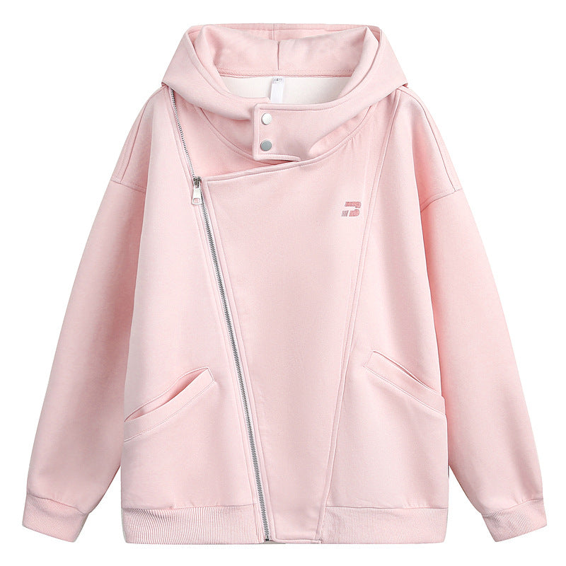 Velasca Zipper Hooded Sweater