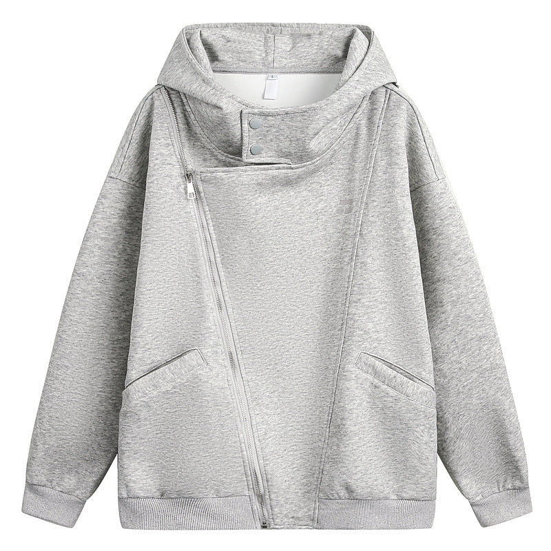 Velasca Zipper Hooded Sweater
