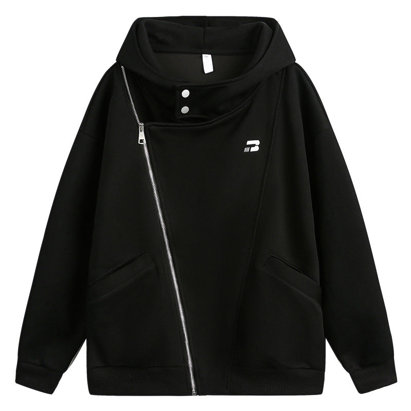 Velasca Zipper Hooded Sweater