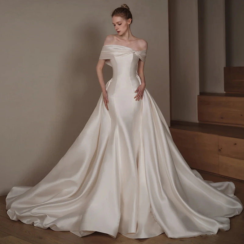 Opulent Satin Fishtail