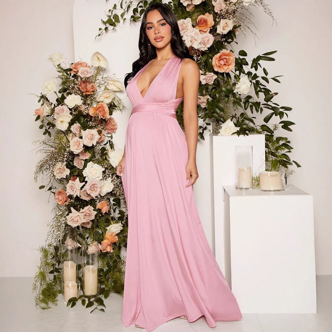 Luxe Lace-Up Maternity