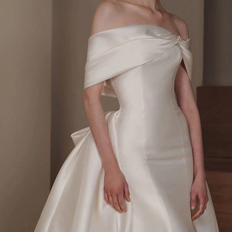 Opulent Satin Fishtail