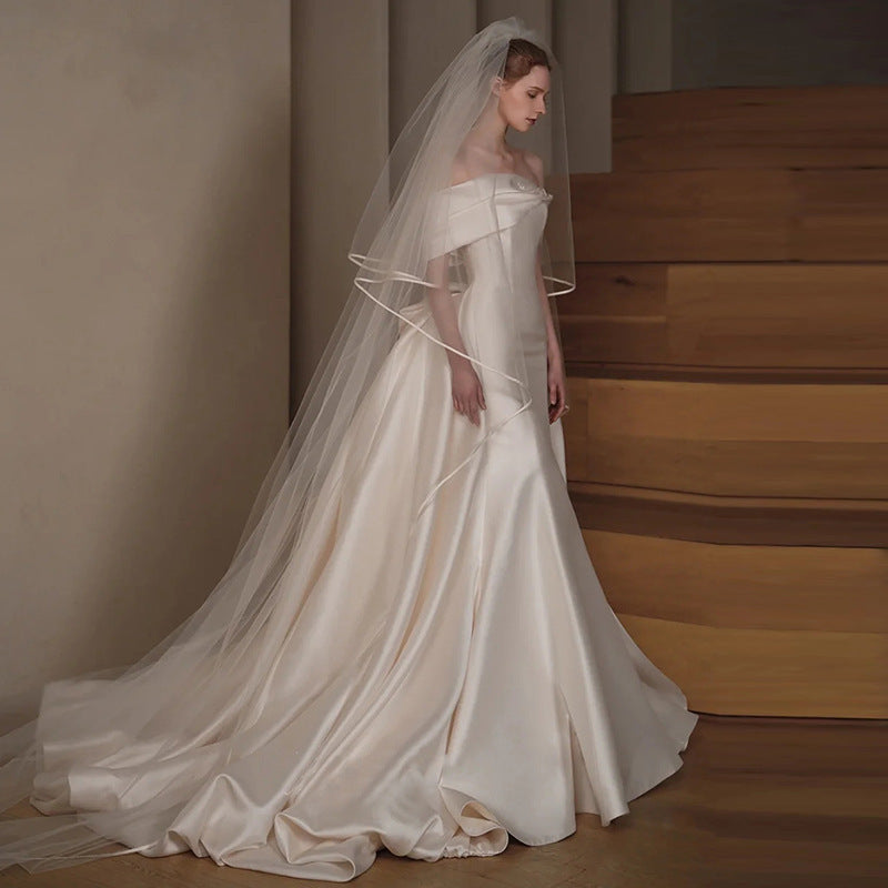 Opulent Satin Fishtail
