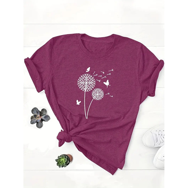 Vionnet Dandelion Graphic Tee