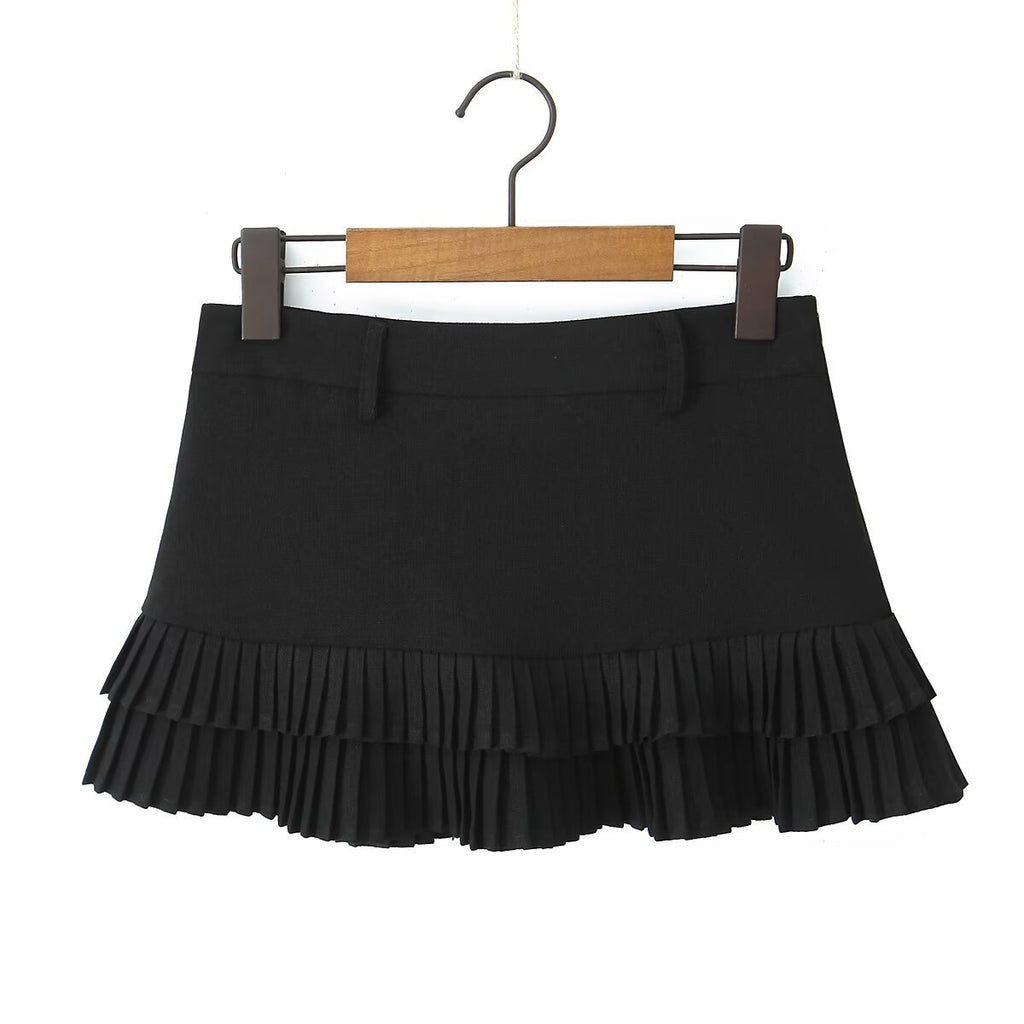 Women's Pleated Mini Skirt