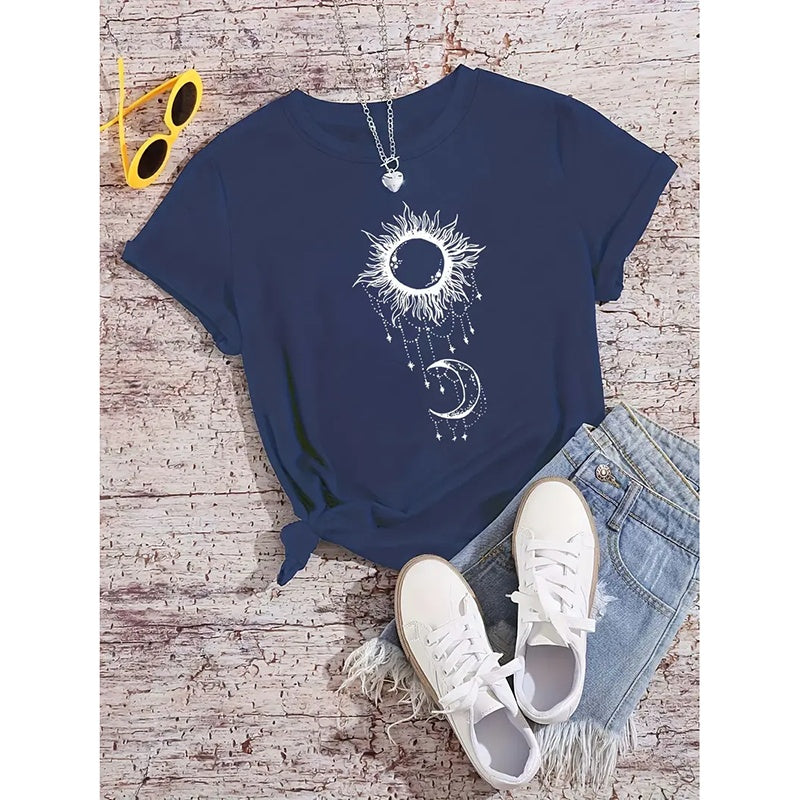 Velasca Sun-Moon Graphic Tee
