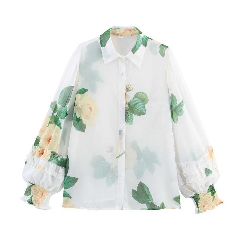Velasca Printed Long-Sleeve Shirt