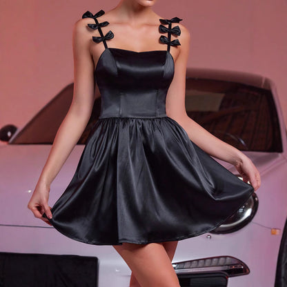 Elegant Bow Back Dress