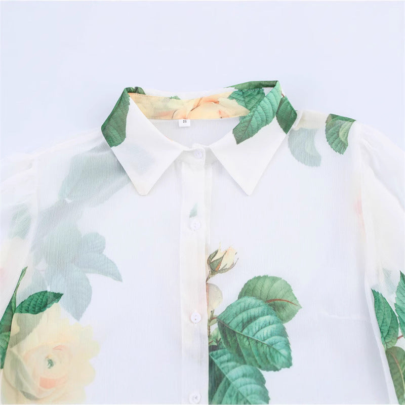 Velasca Printed Long-Sleeve Shirt