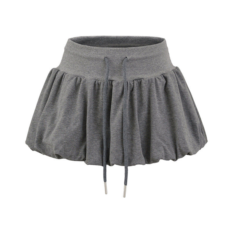 High-Waist Blossom Puff Skirt