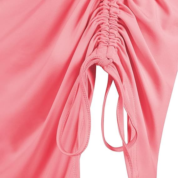 Onyx Ruched Bodycon Midi Skirt