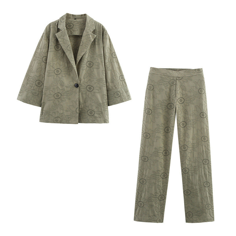 Women's Brodé Tailored Set