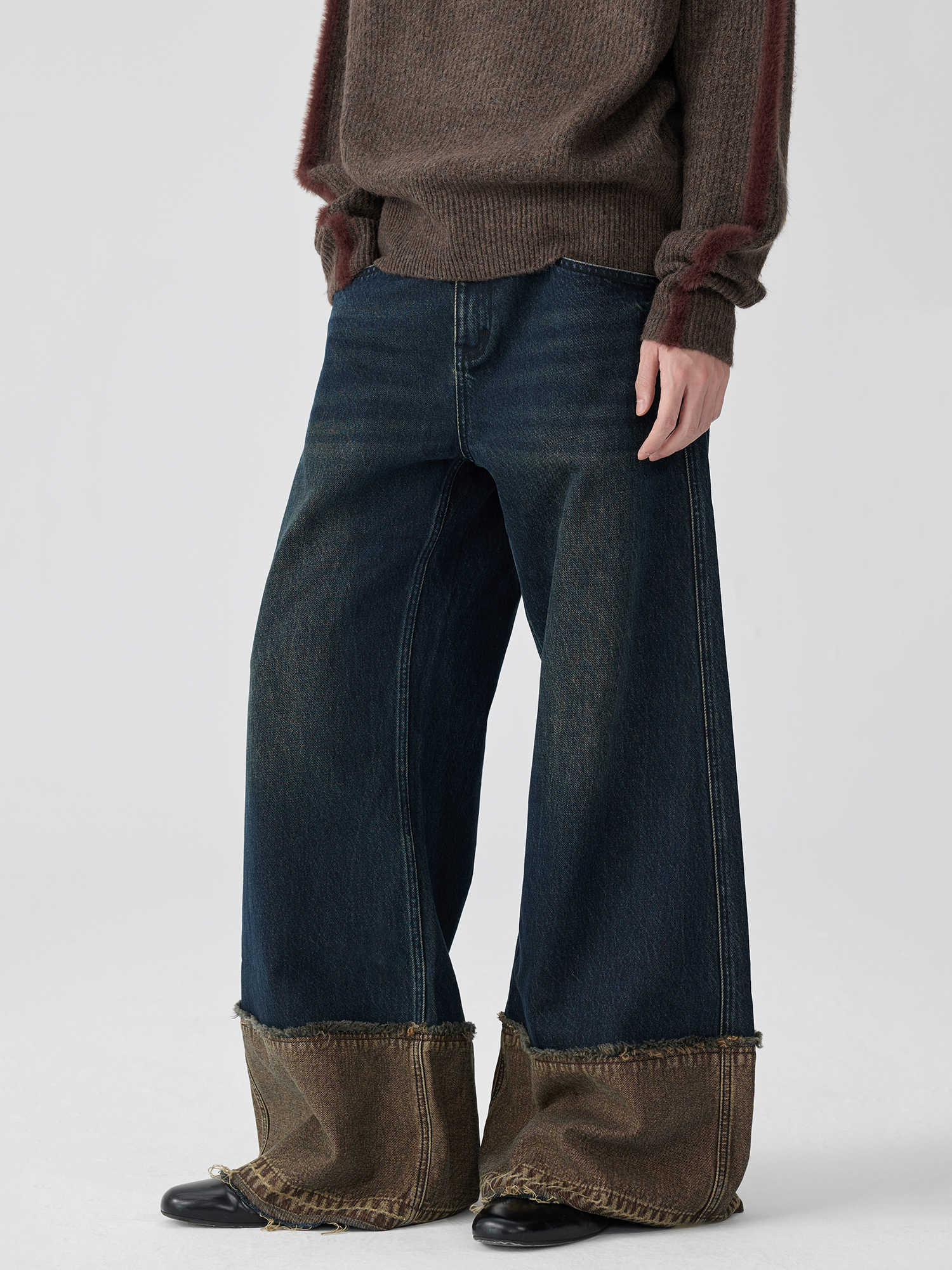 Vionnet Raw - Hem Nano Jeans - ALIZAVionnet Raw - Hem Nano JeansVionnet Raw - Hem Nano JeansVionnet Raw - Hem Nano JeansmenALIZAALIZABrown And BlueVionnet Raw - Hem Nano Jeans30